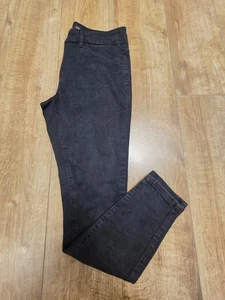 Next Ladies Skinny Black Jeans Uk Size 10 Regular Used - Picture 1 of 15