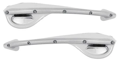 1967-69 Camaro / Firebird Two Piece Polshed Billet Outer Door Handles with Matte - Image 1 of 4