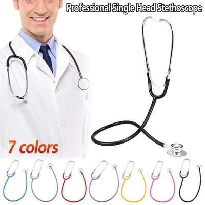 Professional Stethoscope Single Head Doctor Nurse Vet Medical Student HealthWork - Image 1 of 4