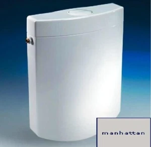 ABUSANITAIR WC Spülkasten Primus MANHATTAN-GRAU - Bild 1 von 4