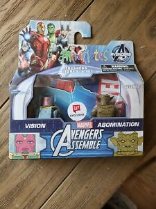 Marvel Mini Mates Avengers Assemble Vision & Abomination- Walgreens Exclusive 