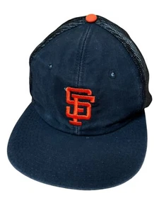 MLB lizenzierte Vintage San Francisco Giants Mesh Trucker Snapback Mütze GUC - Bild 1 von 5