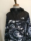 THE NORTH FACE NYLON WINDWALL PULL OVER JACKET SIZE LARGE CAMO GREY
