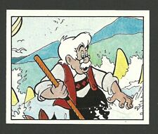 Pinocchio Gepetto #146  Walt Disney 1984 Panini Sticker Italy BHOF