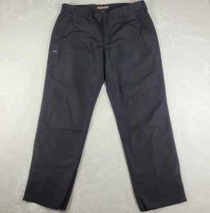 5.11 Tactical Fast-Tac Urban Pants Men's 38x32 Black Ripstop Utility 74461 - Picture 1 of 9