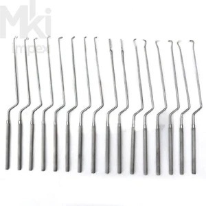 Hardy Pituitary Neuro Curettes Set Of 16 Surgical Instruments Transsphenoidal - Picture 1 of 4