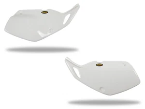 NEW KAWASAKI KLX250R 94-96 WHITE PLASTIC MOTORCYCLE SIDE PANELS - Picture 1 of 1