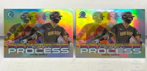 Menge (2) Samuel Zavala 2023 Bowman Chrome Prospect Process #PRP-2 - Padres - Bild 1 von 2