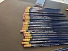 100 crayons vintage fabriqués aux États-Unis Arco Trusty McDonnell Douglas Lockbond mélangés 