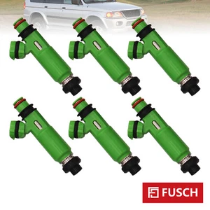 6PCS Fuel Injector for Mitsubishi Montero sport 3.0L V6 1998-2003 195500-3170 - Picture 1 of 11