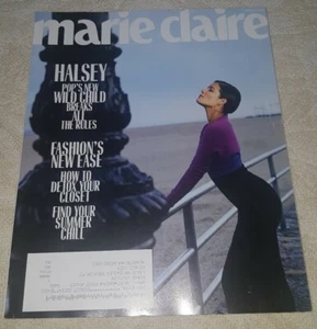 Marie Claire August 2018 V.25 Issue 8 Halsey Pop's New Wild Child Fashion's Ease - Picture 1 of 1