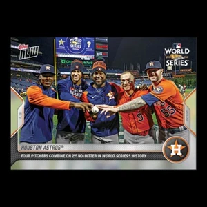 2022 Topps Now #1150 Houston Astros Team (PR-4,086) - Picture 1 of 2