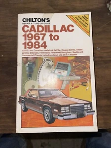 Chilton Repair & Tune Up Manual Guide Cadillac 1967 - 1984. - Foto 1 di 9