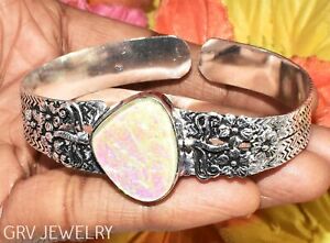 Australian Triplet Opal Gemstone Adjustable Cuff Bracelet  C004-C118