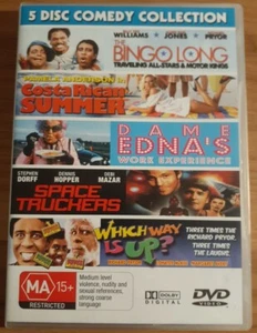 5 Disc Comedy Collection DVD Pamela Anderson Richard Pryor Billy Dee Williams - Picture 1 of 2