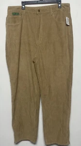 Empyre Tori Tan Corduroy Highrise Wide leg Jeans Womens Sz 18 Skater Zumiez NWT - Picture 1 of 12