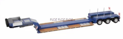for NZG for Nooteboom for Pendel-X 3 axle low loader trailer blue 1:50 Model - Image 1 of 4