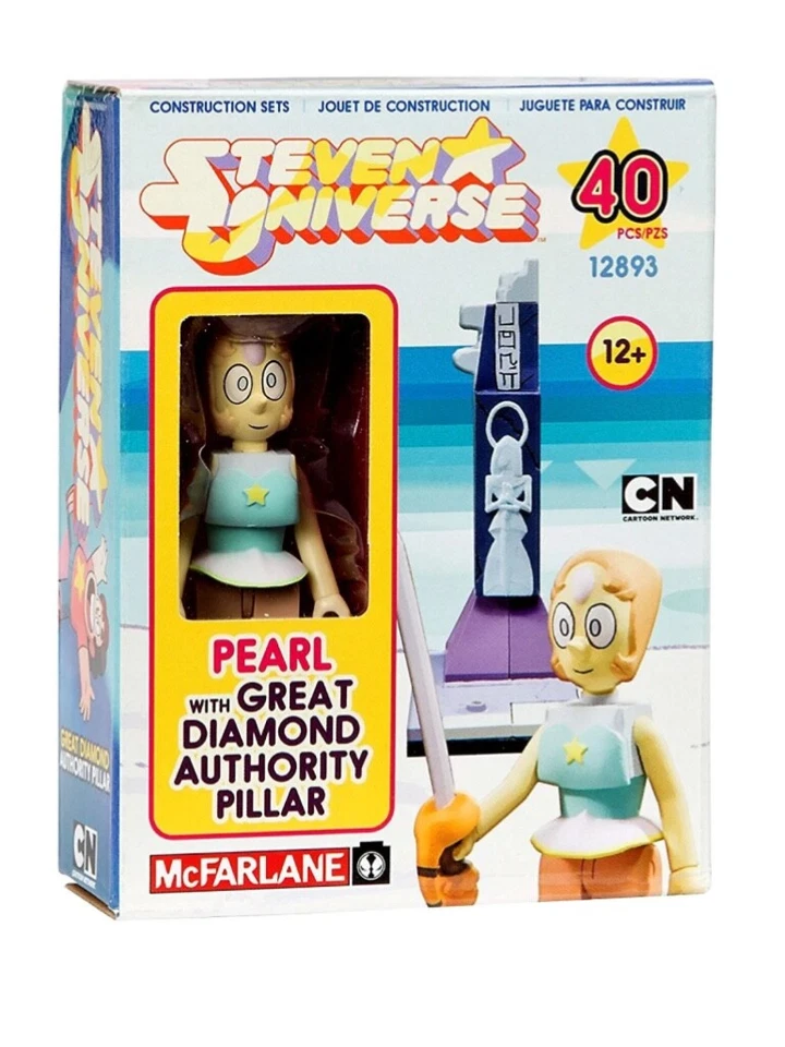 McFARLANE Toys, Steven Universe, Pearl/Great Diamond Authority Pillar, 40 Pcs. - Image 1 of 1
