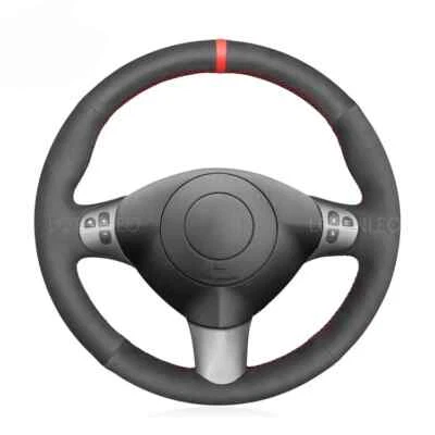Hand Sewn Suede No-slip Car Steering Wheel Cover for Alfa Romeo 147 2000-2010 GT Foto 1 de 4