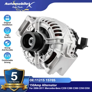 Alternator 11215 for Mercedes Benz CLK350 2006 2007 2008 2009 E350 2010 2011 - Picture 1 of 14
