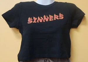 Camiseta de algodón con gráfico de micro costillas para bebé negra - Imagen 1 de 2