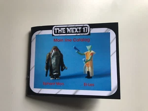 Star Wars Kenner The Next 17 small booklet catalog action figures main line - Picture 1 of 8