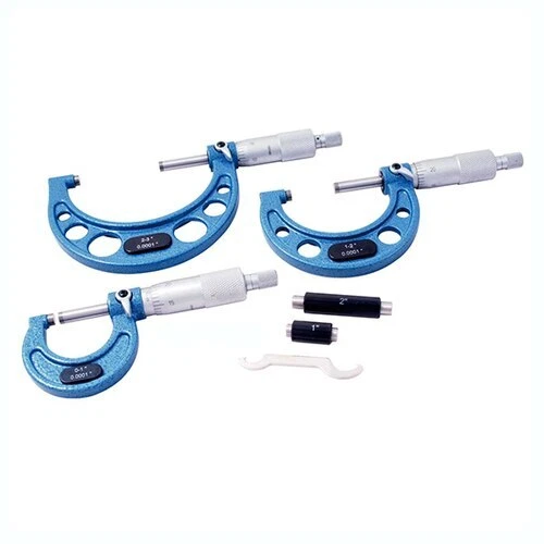 0 to 3 Inch 3 PC Precision Micrometer Measuring Tool Set - Image 1 of 1