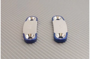 Obturadores Retrovisore Alu-Azul 47 mm KAWASAKI NINJA 300 R 2013-2017 Model 1 - Picture 1 of 6