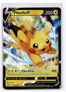 Pikachu V SWSH: Sword & Shield Promo Cards - Pokemon NM SWSH285 - Picture 1 of 2