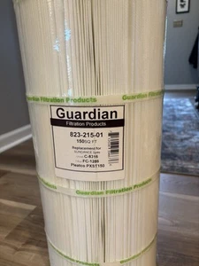 Guardian Filtration Replacement Filter 823–215 replace Pleatco PXST150, Unicel C - Picture 1 of 3