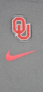 Sudadera con capucha gris manga larga Nike Dri-Fit Oklahoma Sooners para hombre L - Imagen 1 de 11