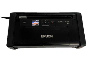 Epson WorkForce WF-100 Wireless Mobile Inkjet Printer W/Power Cord Powers On - Picture 1 of 6