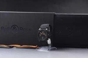 Full Set "Exc+5" Bell & Ross Aviation BR03-92 Automatic 42mm Mens Watch From JPN - Picture 1 of 13