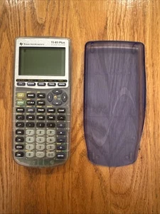 Calculadora gráfica Texas Instruments TI83 Plus Silver Edition con estuche - Imagen 1 de 10