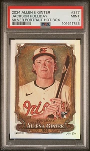 Jackson Holliday RC - 2024 Topps Allen & Ginter #277 Silver Portrait Baltimore - Picture 1 of 3