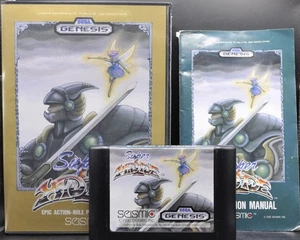 Super Hydlide (Sega Genesis) [CIB] - UPC Cut from Box Art, Complete - Picture 1 of 7