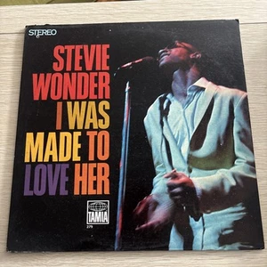 Stevie Wonder I WAS MADE TO LOVE HER LP EX Rare Vinyl Record - Picture 1 of 2