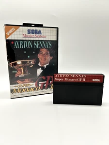 Ayrton Sennas Super Monaco GP II - Sega Master System - Händler - Picture 1 of 6