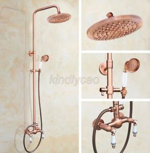 LanGuShi SLT0213 Copper Antique Shower Set Home Bathroom Simple Shower Faucet Shower Head Shower Set 