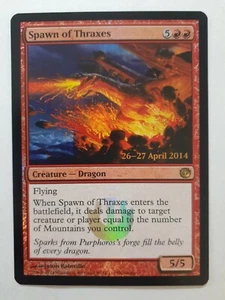 MTG Bling - Pre-Release Foil - Spawn of Thraxes - Journey Into Nyx -G187 - Picture 1 of 10