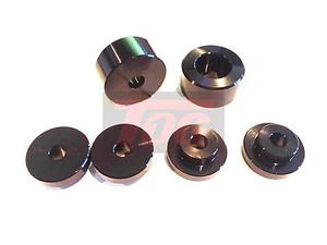 Polypro Rear Diff Mount Kit black for Nissan Skyline R32 GTS GTS-T RWD 1987-1994 - Picture 1 of 1