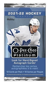 2021-22 O-PEE-CHEE PLATINUM HOCKEY HOBBY PACK - Imagen 1 de 1
