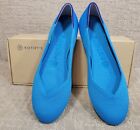 Rothy?S The Flat Womens Size Us 7 Peacock Round Toe Classic Comfort Shoes