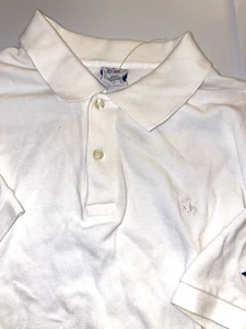 Polo Brooks Brothers Duke Blue Devils SS BIANCA taglia XL vestibilità slim usata in ottime condizioni S5 - Foto 1 di 5