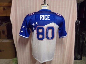JERRY RICE SIGNED 1996 PRO BOWL JERSEY 49ERS #80 HOF 2010 RARE! - Picture 1 of 3
