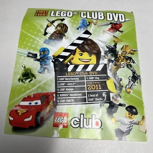 Lego Club Exclusive 2011 DVD Rare Legos - Hero Factory Cars 2 Ninjago Adventures - Bild 1 von 6