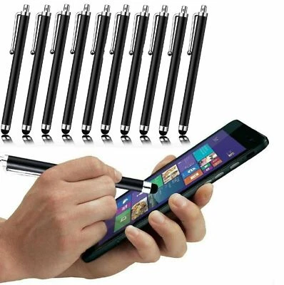 10pcs Capacitive Touch Screen Stylus Pen For IPad Air Mini iPhone Samsung Tablet - Image 1 of 4