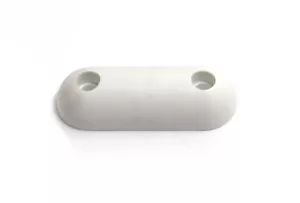 10 X Gomma Bianca Ovale Copriwater Tamponi 60mm X 22mm X 12mm Onestopdiy N - Foto 1 di 1