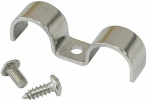 Aeroflow AF300-03-03 - Dual Stainless Steel Hard Line Clamp - 3/16" - Picture 1 of 1