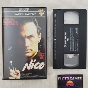 Original VHS FR: Nico (Above The Law ) - Steven Seagal - 1988 - Floto Games - Bild 1 von 2
